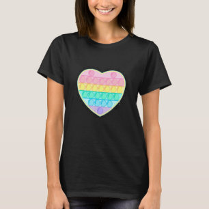 Camiseta Mantén la calma y haz estallar el divertido juguet