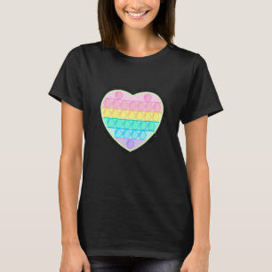 Camiseta Mantén la calma y haz estallar en Pop It Trendy Se