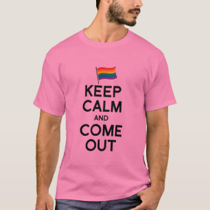 CAMISETA MANTÉN LA CALMA Y SAL A LA LUZ