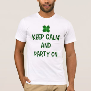 Camiseta Mantén la Calma y Sigue de Fiesta
