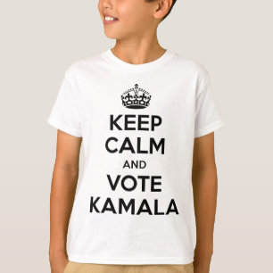 Camiseta Mantén la Calma Y Vota por Kamala 2024 Pro Harris