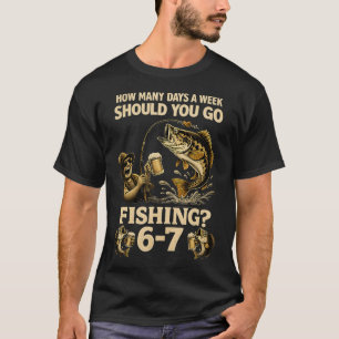 Camiseta Mantén la captura sigue pescando - regalo perfecto