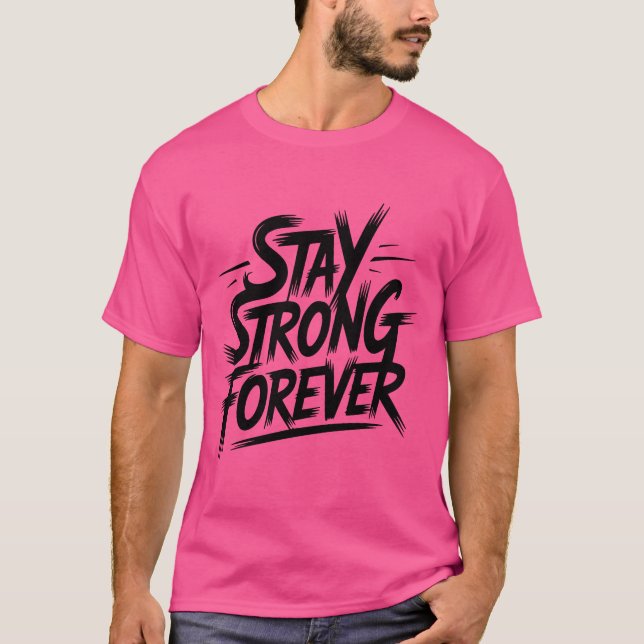 Camiseta Mantén la Fuerza (Anverso)