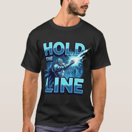 Camiseta Mantén la Línea Motivación de Juego Heroico Futuri