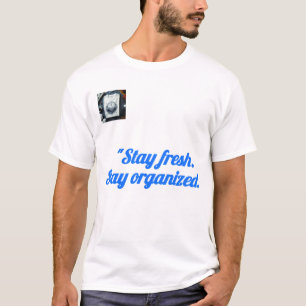 Camiseta Mantén la Organización, camiseta de cita 