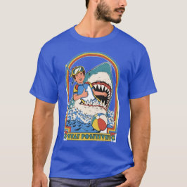 Camiseta Mantén la Positividad – Divertido Buzo Retro en la