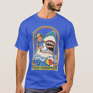 Camiseta Mantén la Positividad – Divertido Buzo Retro en la