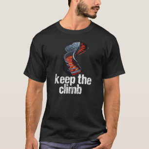 Camiseta Mantén la subida