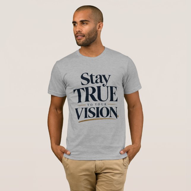 Camiseta Mantén la Verdad • A Tu Visión (Anverso completo)