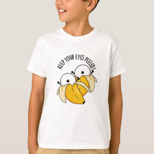 Camiseta Mantén Los Ojos Pelados Gracioso Pun De Béisbol