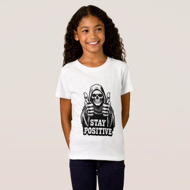 Camiseta Mantén Positivo (Anverso completo)