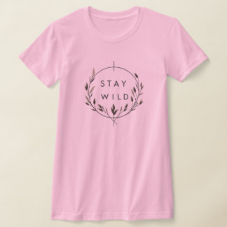 Camiseta Mantén salvaje