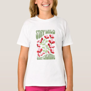 Camiseta Mantén tu Espíritu Salvaje, Mantén la Creatividad
