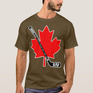 Camiseta Mantén Tu Palo En El Helado De Canadá