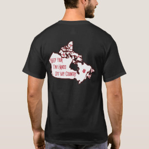 Camiseta Mantén Tus Pequeñas Manos Fuera De Mi País
