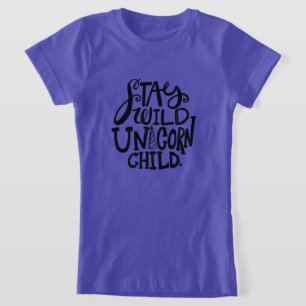 Camiseta Mantén Unicornio Salvaje
