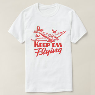 Camiseta Mantener A Em Volando