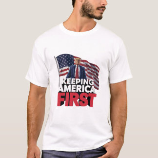 Camiseta Mantener a Estados Unidos primero