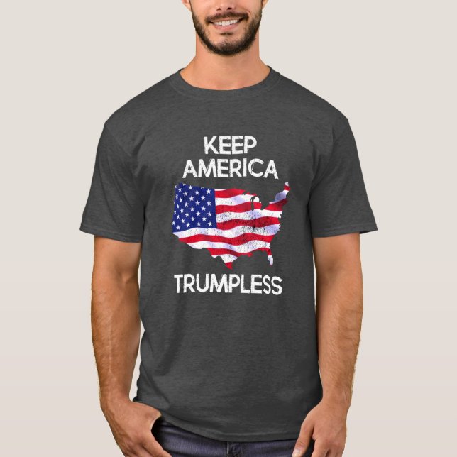 Camiseta Mantener a Estados Unidos sin tropiezos (Anverso)