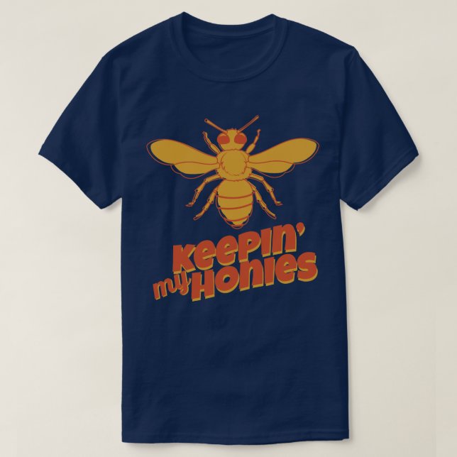 Camiseta Mantener a mi jugador honies más agudo (Diseño del anverso)