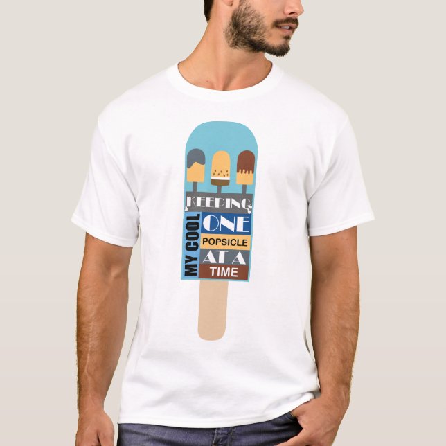 Camiseta Mantener a mi padre helado de Guay con una pala (Anverso)