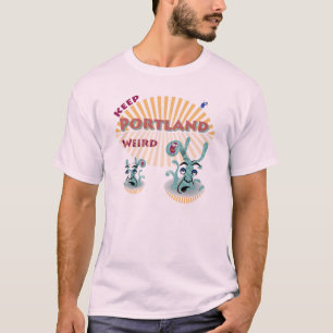 CAMISETA MANTENER A PORTLANDIA EXTRAÑA