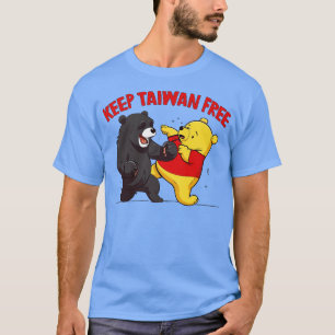 Camiseta Mantener a Taiwán libre del orgullo taiwanés