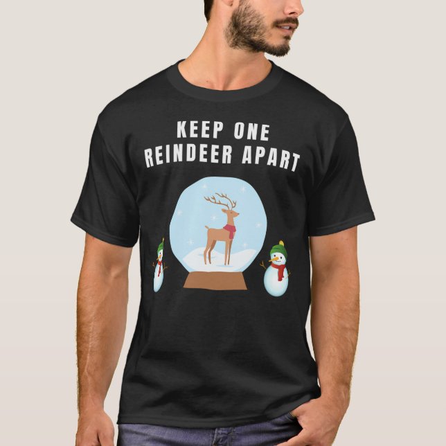 Camiseta Mantener a un reno separado (Anverso)