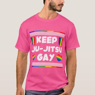 Camiseta Mantener aliado del mes del orgullo gay de Jiu Jit