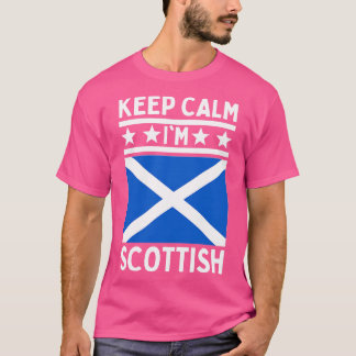 Camiseta Mantener Calma Soy Escocesa