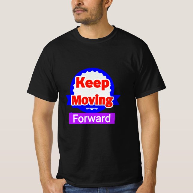 Camiseta Mantener el avance motivacional (Anverso)