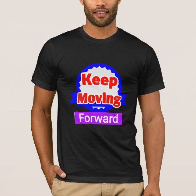 Camiseta Mantener el avance motivacional (Anverso)