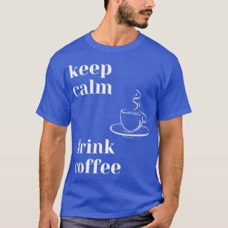 Camiseta Mantener el café con bebida caliente