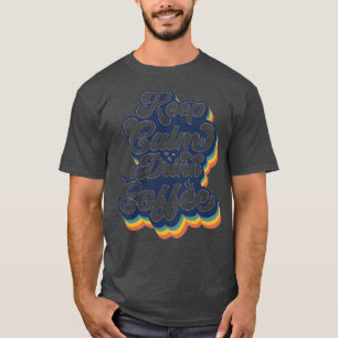 Camiseta Mantener el café con bebida caliente