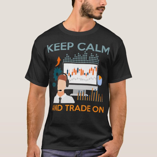 Camiseta Mantener El Comercio Tranquilo Con Las Acciones Co (Anverso)