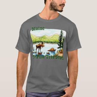 Camiseta Mantener El Estado Del Árbol Pino