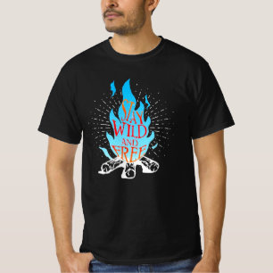 Camiseta Mantener el fuego salvaje
