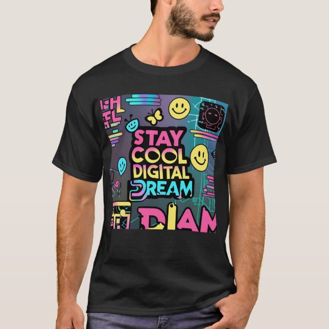 Camiseta Mantener el sueño digital de Guay (Anverso)