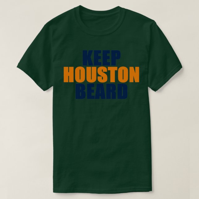 CAMISETA MANTENER HOUSTON BEARD (Diseño del anverso)