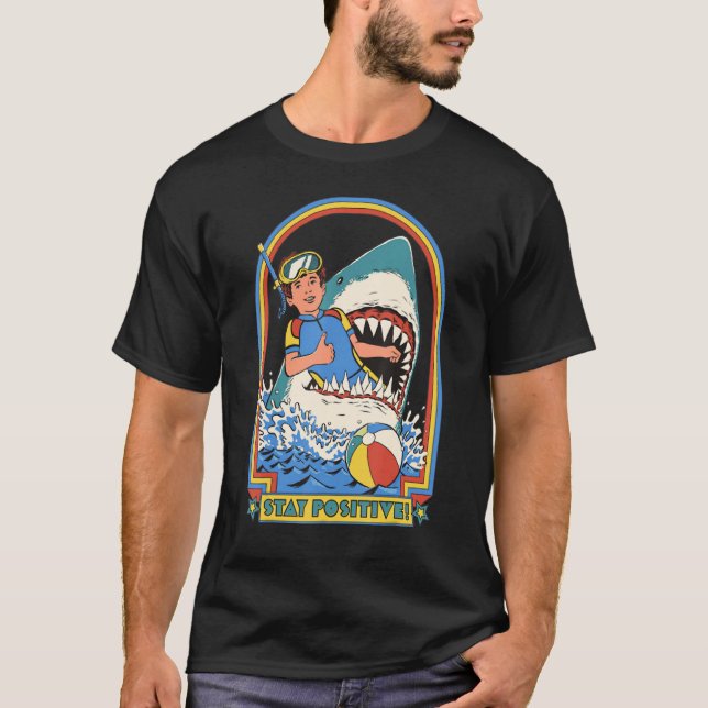 Camiseta Mantener Ilustraciones positivos (Anverso)