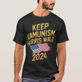Camiseta Mantener Kamunismo  Walz 2024 Muestra tu orgullo c