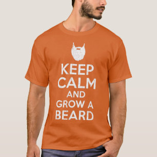 Camiseta Mantener la barba tranquila clásica TShirt