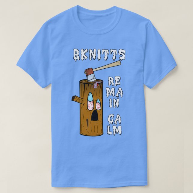 Camiseta Mantener la calma (Diseño del anverso)