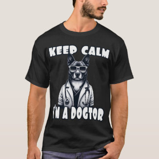 Camiseta Mantener La Calma De Un Dogador