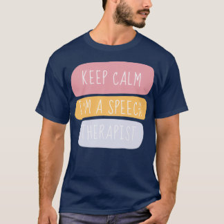 Camiseta Mantener La Calma En Un Terapia De Expresión 4