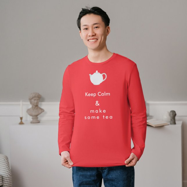 Camiseta Mantener la calma - hacer té (Subido por el creador)