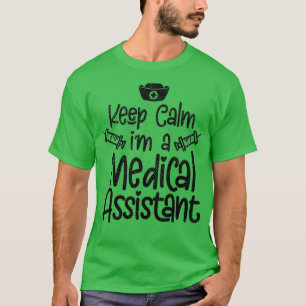 Camiseta Mantener la calma Ix27m A Auxiliar Médico 3