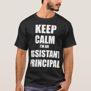 Camiseta Mantener La Calma Ix27m Una Directora Auxiliar 2