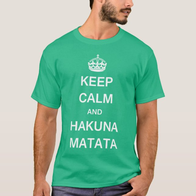 Camiseta Mantener la calma KCCO (Anverso)