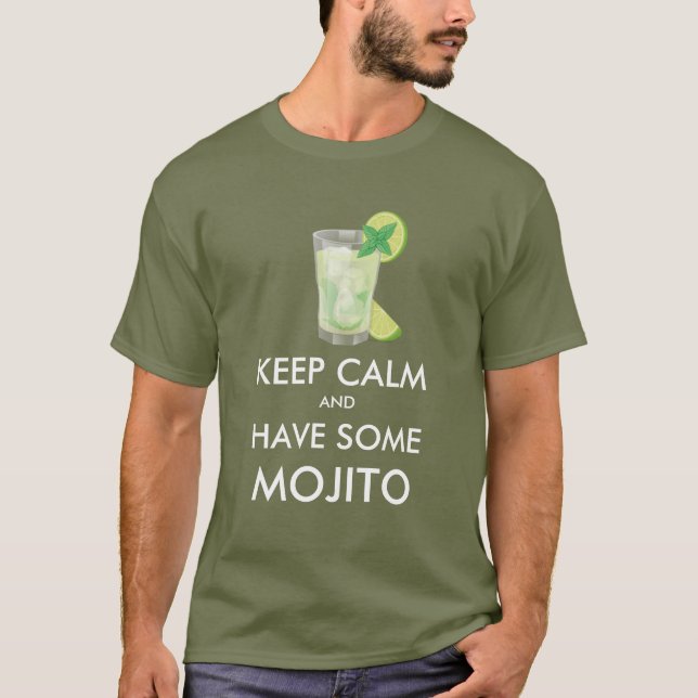 Camiseta Mantener la calma - Mojito (Anverso)